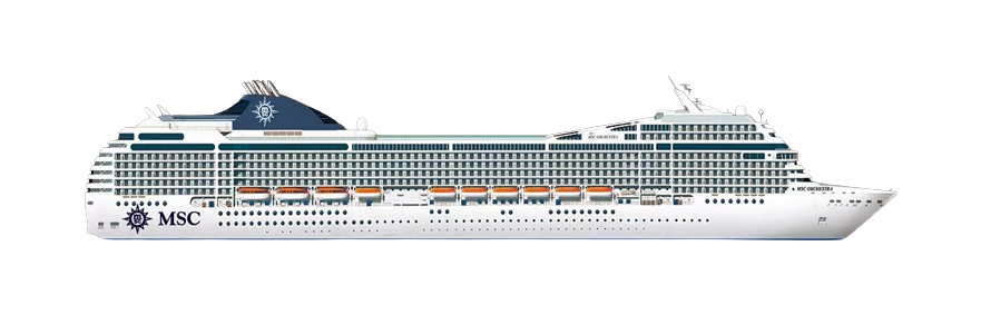 Cruzeiro MSC - Navio Orchestra
